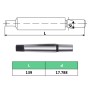  Greito atleidimo grąžto griebtuvas, MT2-B18 su 16mm suspaudimu