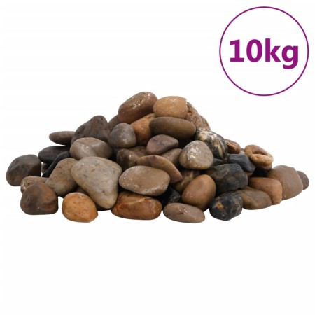  Poliruoti akmenukai, įvairių spalvų, 10kg, 2–5cm