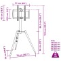  TV trikojis stovas 37-65 colių ekranui, 400x400mm, 40 kg