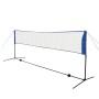  Badmintono tinklas su plunksninukais, 300x155 cm