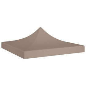  Proginės palapinės stogas, taupe spalvos, 3x3m, 270 g/m²