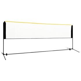  Reguliuojamas badmintono tinklas, 400x103x94–158cm, metalas