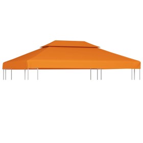  Pakaitinis pavėsinės uždangalas, oranžinis, 3x4m, 310g/m²