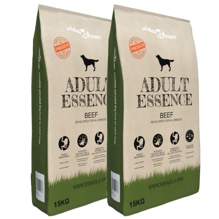  Sausas maistas šunims, Adult Essence Beef, 2vnt., 30kg