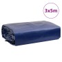  Tentas, mėlynos spalvos, 3x5m, 650g/m²