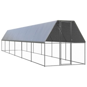  Lauko narvas viščiukams, 2x12x2m, galvanizuotas plienas