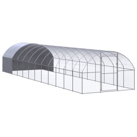  Lauko narvas viščiukams, 3x12x2m, galvanizuotas plienas