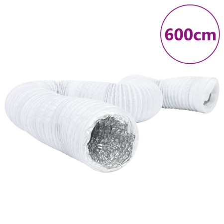  Ortakis, aliuminis ir PVC, 6m, 20cm skersmens, izoliuotas