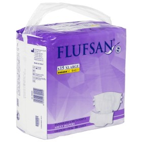 Flufsan Vienkartinės sauskelnės suaugusiems, 15vnt., XL dydis