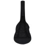  Gitaros dėklas 1/2 dydžio gitarai, juodas, 94x35 cm, audinys