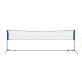  Badmintono tinklas su plunksninukais, 500x155 cm