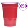  Beer Pong stalo žaidimo rinkinys, 0,5l, plastikas